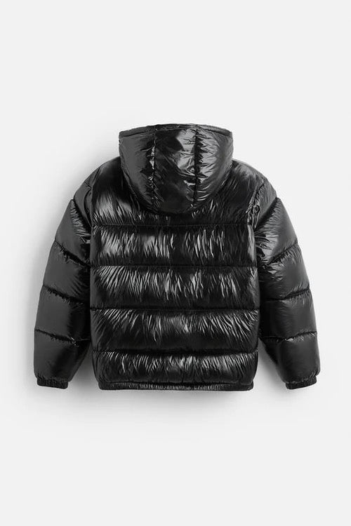 100% Daunen Pufferjacke