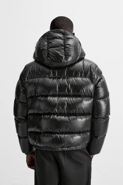 100% Daunen Pufferjacke
