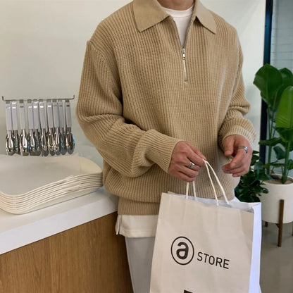 Valerio Classic Zip Pullover