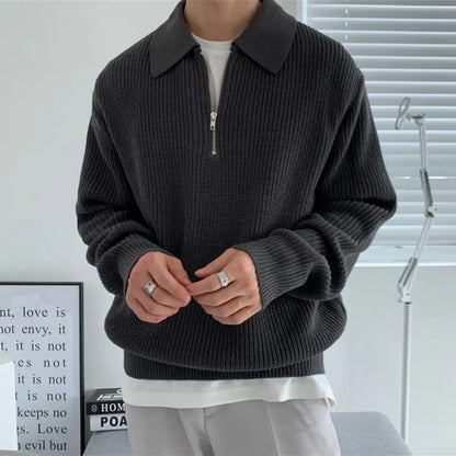 Valerio Classic Zip Pullover